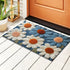 VIKAMA Daisy Pattern Carpet Doormat Non-slip Laundry Room Rug For Bedroom Floor Mat Home Decor Bedside Rugs Outdoor Carpet Bath Mat by DSERS