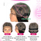 Synthetic Braided Wig Full Lace Front Wigs Knotless Box Cornrows Wigs For Black Women 36 Tribal Jumbo Braids Wigs With Baby Hair GiFTiFY