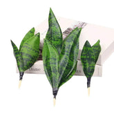 Artificial Succulents Plants House Decoration Accessori Tropical Fake Long Leaf Bonsai Hotel Party Home Decor Photo Props - GiFTiFY