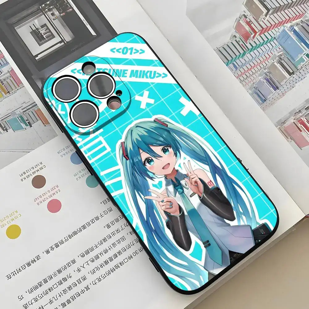 H-Hatsune Miku Phone Case For IPhone Phone Cases by DSERS