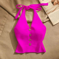 V Neck Summer Tank Top