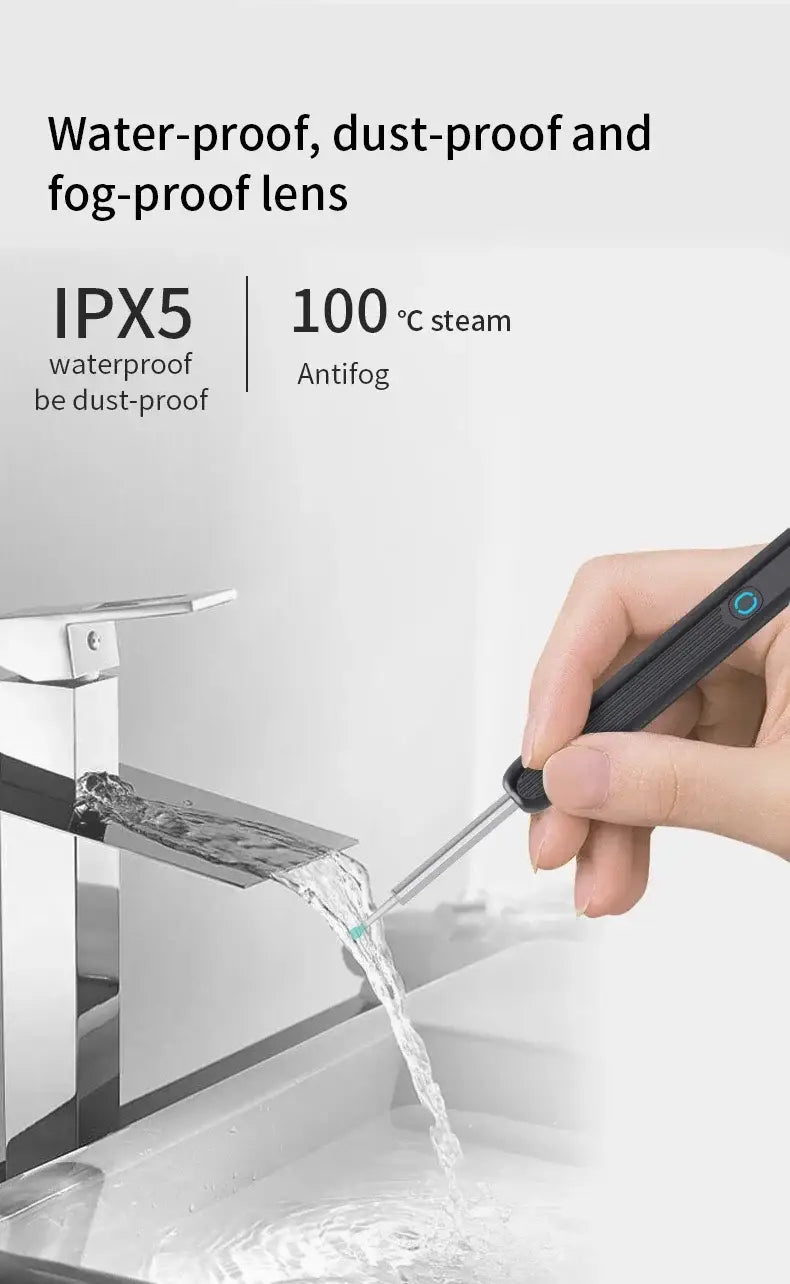 Wireless Ear Cleaning Mobile phone Link Camera LED light Wireless Ear Endoscope Earwax Cleaning