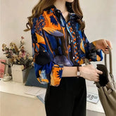 Chic Loose Chiffon Shirt for Women - GiFTiFY