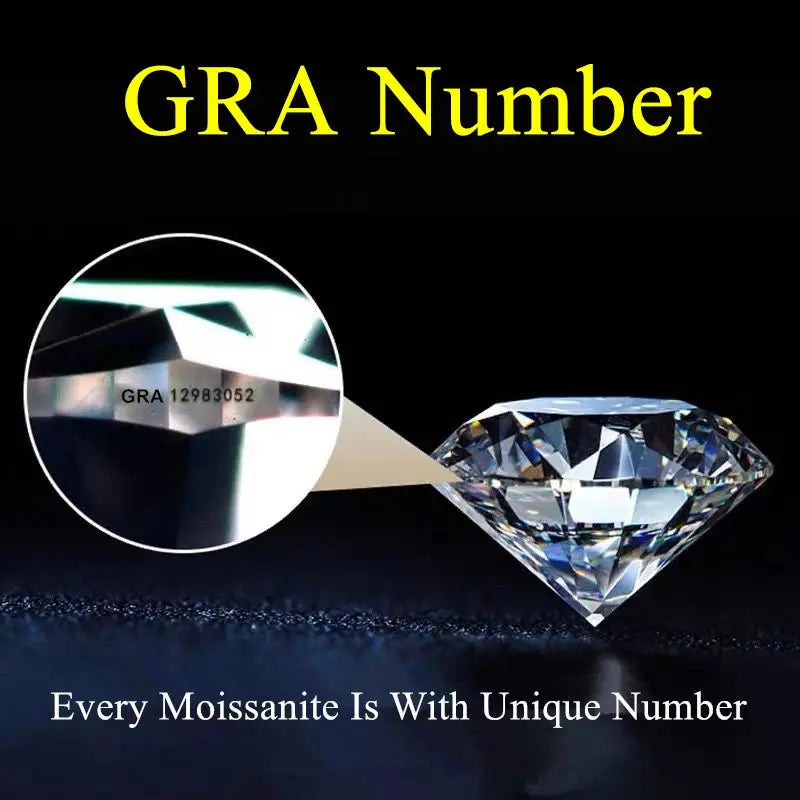 0.3-10ct Rare Oval Cut Moissanite Loose Stone Moissanite Diamond by DSERS