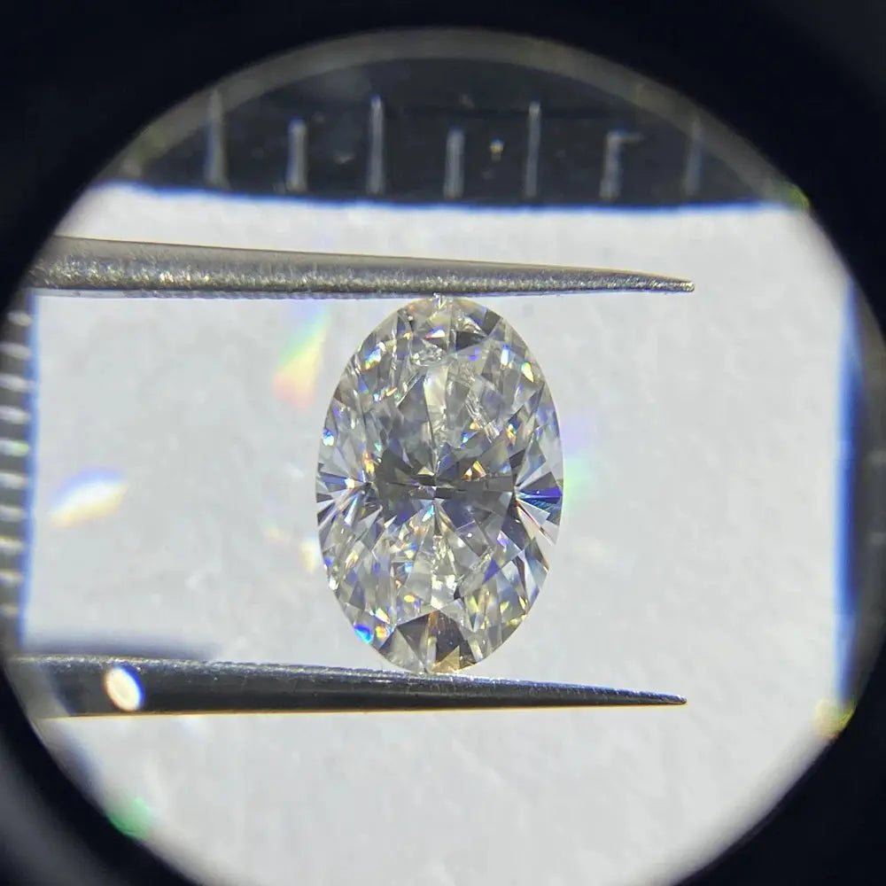 0.3-10ct Rare Oval Cut Moissanite Loose Stone Moissanite Diamond by DSERS