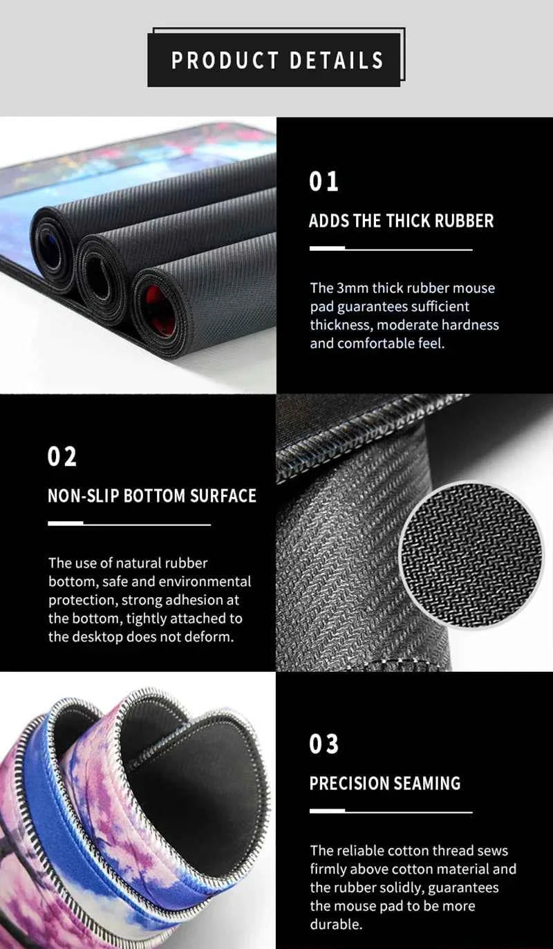 Computer Mouse Pad O-one P-piece Boa Hancock Gaming MousePad Large Mouse pad Gamer keyboard pad Edge White Desk Mat tapis souris