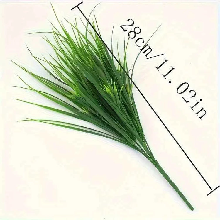 1pc Artificial Plant Plastic Persian Fern Flowers Home garden Wedding outdoors Party Balcony Decor Arrangement Festival Diy gift