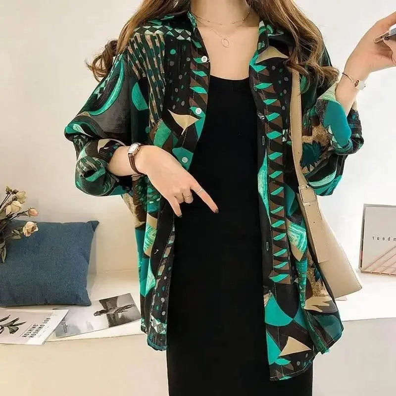 Chic Loose Chiffon Shirt for Women - GiFTiFY