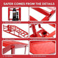 2pcs Heavy Duty Hydraulic Car Ramps 11000lbs Floor Jack Lift Ramps for Oil Changes, Truck Trailer, Home Garage & Auto Repair - GiFTiFY