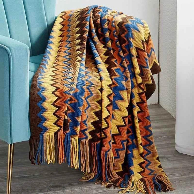 Boho Bed Plaid Blanket Geometry Aztec Baja Blankets Ethnic Sofa Cover Slipcover Decor Throw Wall Hanging Tapestry Rug Cobertor - GiFTiFY