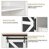 Modern TV Stand for TVs up to 60’’, Entertainment Center w/1 Drawer & 2 Storage Cabinets, Large Media Console Cabinet - GiFTiFY