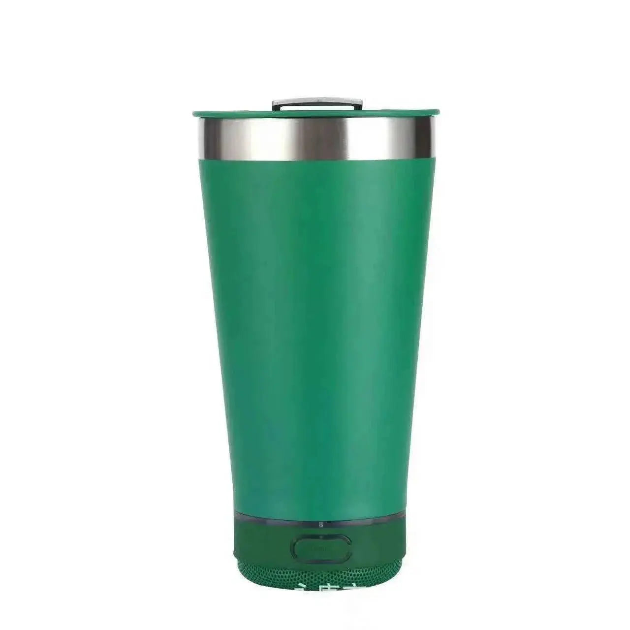 16oz smart bluetooth speaker car portable car cup creative bottle opener stainless steel thermos cup - GiFTiFY