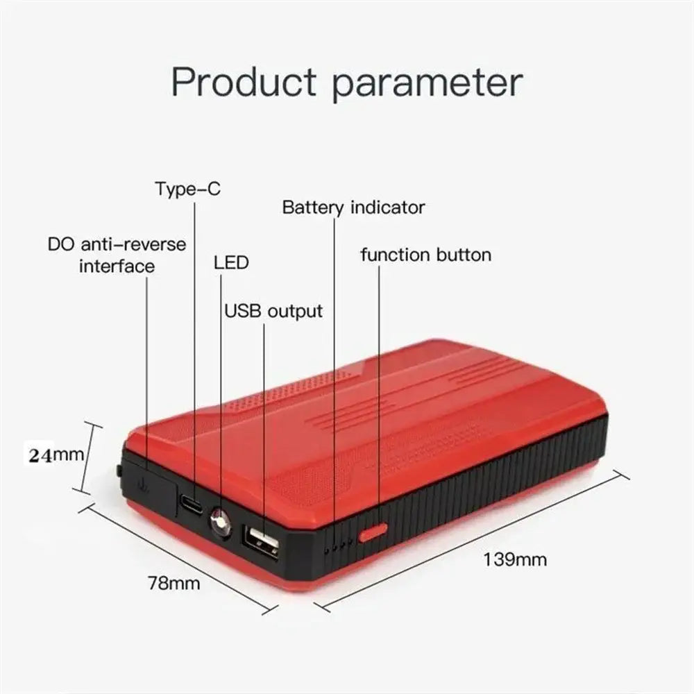 20000mah High Power Car Battery Jump Starter