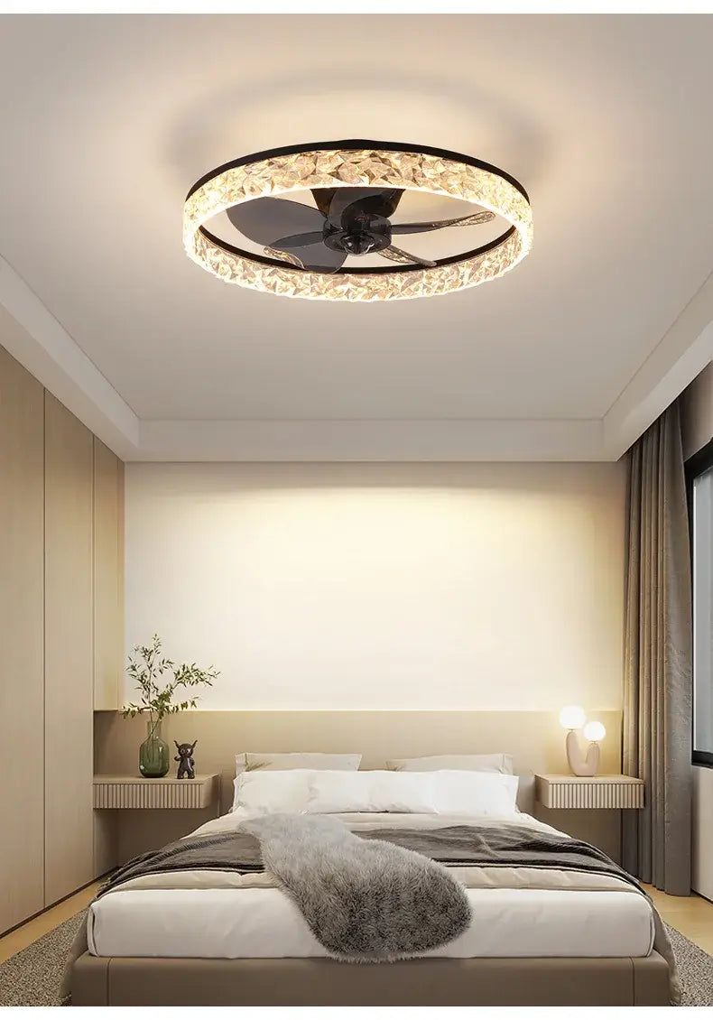 LED Ceiling Fan with Remote Control