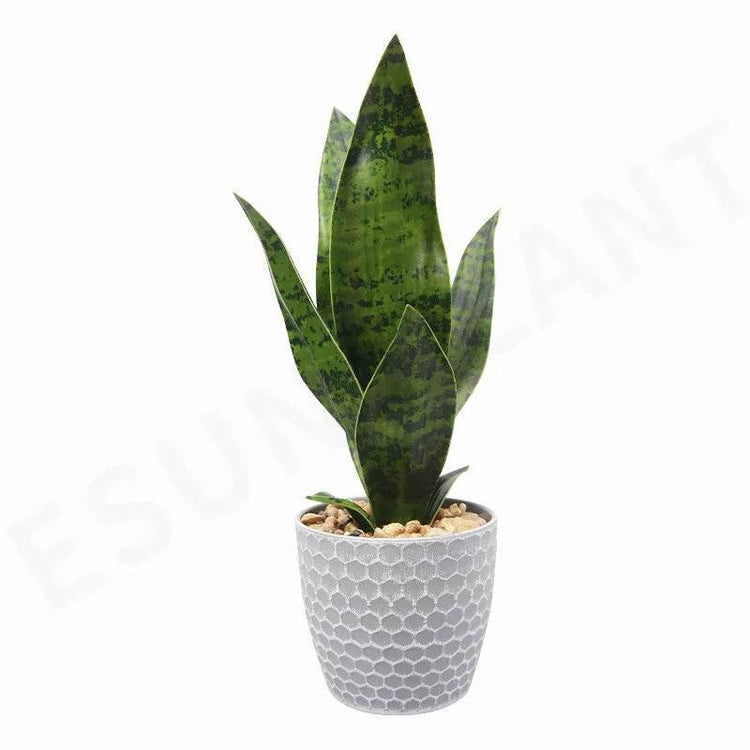 Artificial Succulents Plants House Decoration Accessori Tropical Fake Long Leaf Bonsai Hotel Party Home Decor Photo Props - GiFTiFY