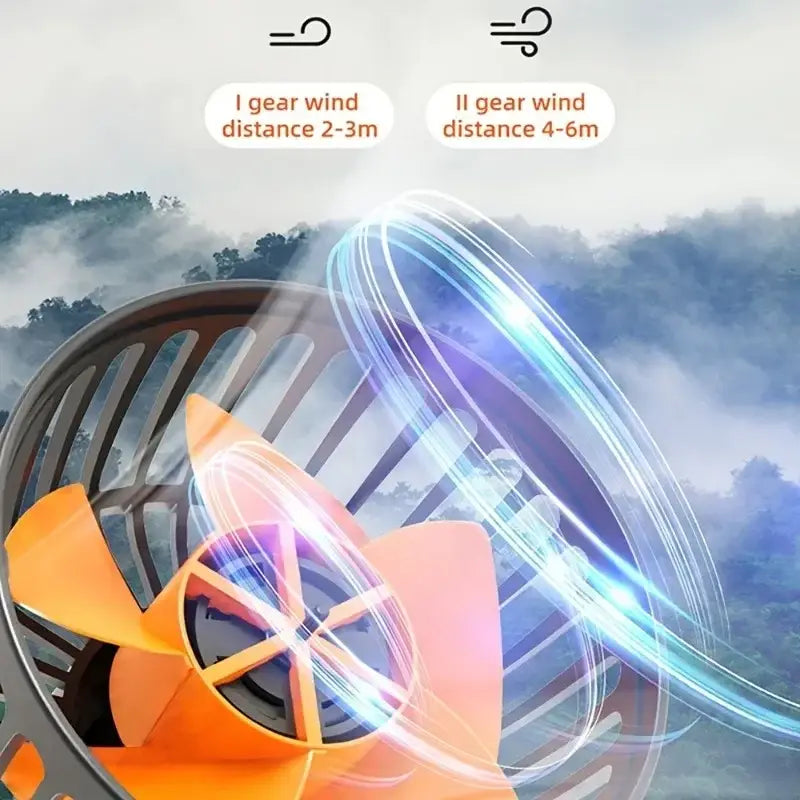 Three-Head USB Car Fan with Aromatherapy usb mini air cooler