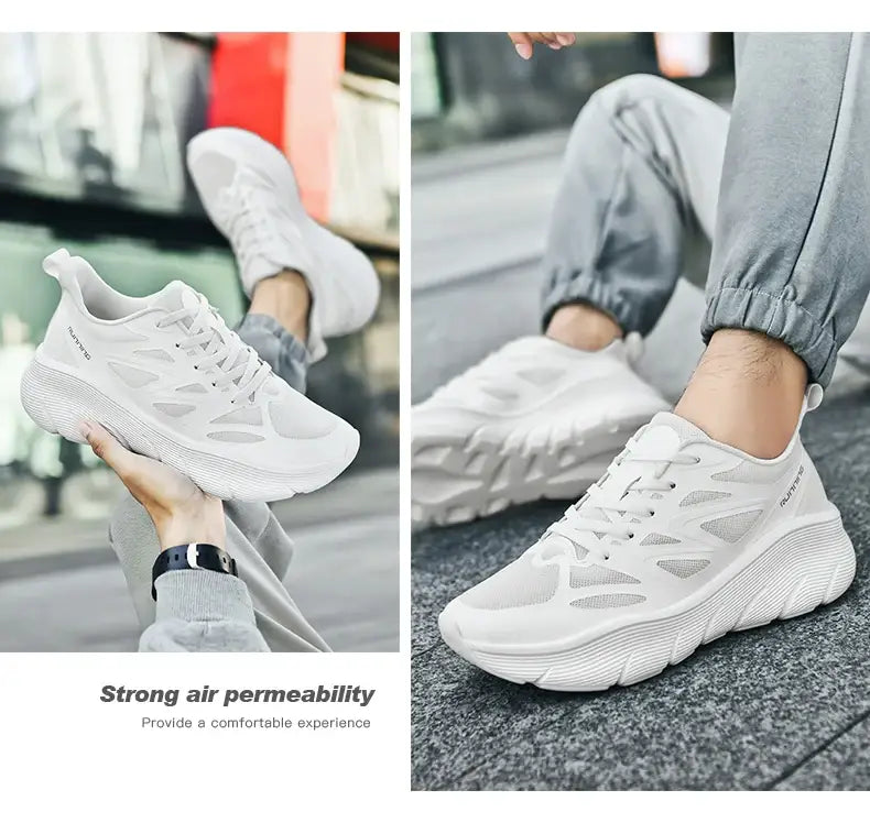 2024 Luxury Breathable Men’s Running Sneakers