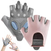 1 Pair Workout Gloves with Liquid Silicone for Women Fingerless Cycling Gloves Non-slip Men's Gym Weight Lifting Gloves DSERS