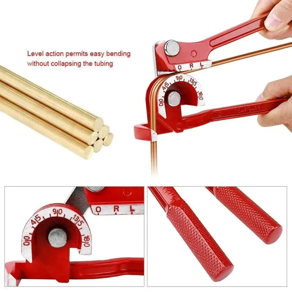 Pipe Curving Manual Pipe Bender Heavy Duty Tube Copper Pipe Bender British Adjustable Pipe Bending Tool Tube Bending Machine GiFTiFY