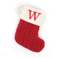navidad Christmas Boots Letters Christmas Stocking New Knitting Christmas Tree Pendant