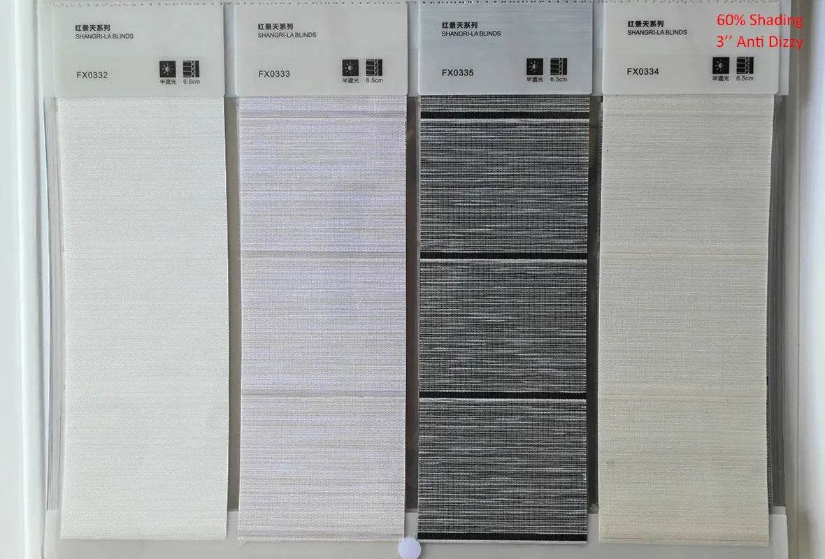 SmartMatters Electric Shangrila Blinds Smart Zigbee Blackout Zebra Shades for Windows and Doors Wifi Tuya Alexa Google Assistant Smart Shade by DS