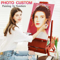Painting By Numbers, Personality Photo Customized Picture Drawings
