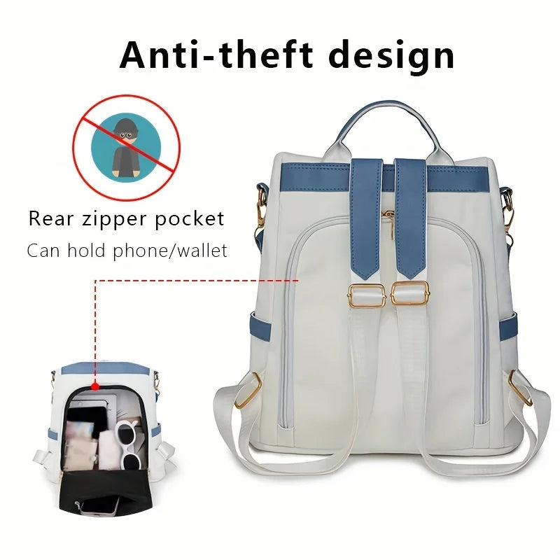 Anti theft Lightweight Fashionable Womens Backpack Large Capacity Korean Style Versatile Travel Backpack For Daily Outing by GiFiFY