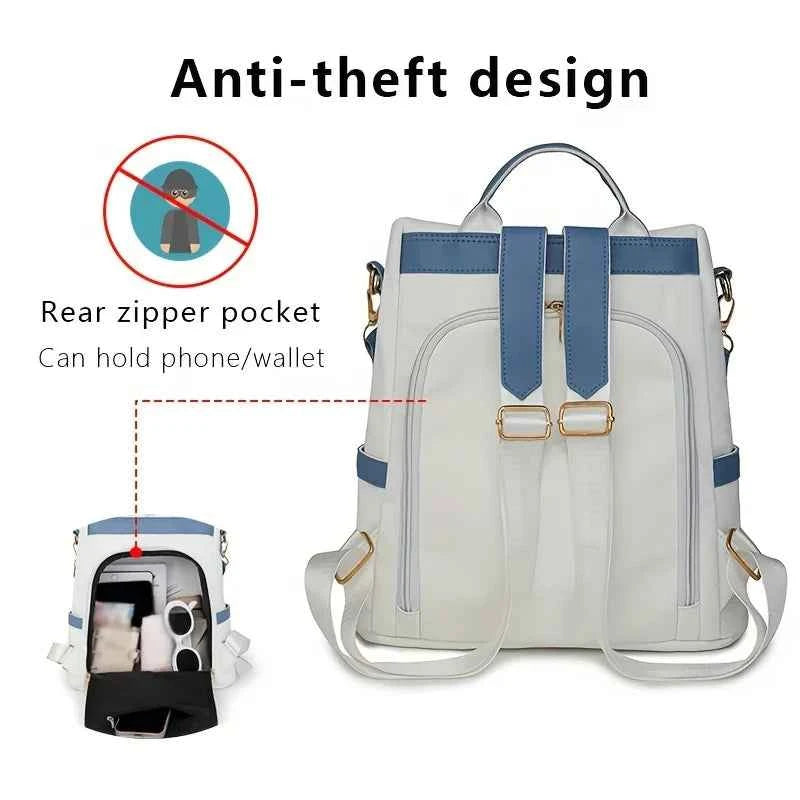 Anti theft Lightweight Fashionable Womens Backpack Large Capacity Korean Style Versatile Travel Backpack For Daily Outing