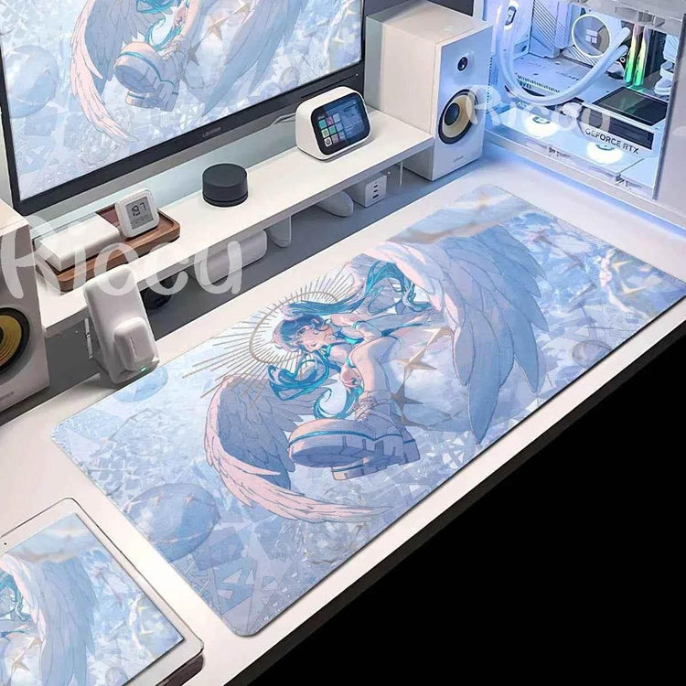 Large Gaming Mouse Pad Hatsune M-miku Mousepad PC Gamer Desk Mat Office Decoration Mouse Mat E-Sports Playmat Game Accessories - GiFTiFY