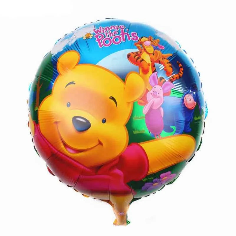 MINISO Winnie the Pooh Party Balloon - Large Aluminum Foil Large Balloon by DSERS