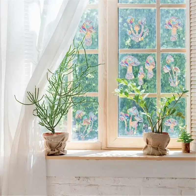 Iridescent Butterfly Sun Catcher Window Stickers