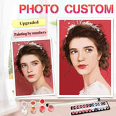 Painting By Numbers Dropshipping Personality Photo Customized DIY Picture Drawing Coloring by Numbers Acrylic cat adult no frame