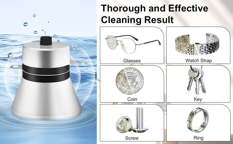 Stainless Steel 800ml Ultrasonic Cleaner 40khz