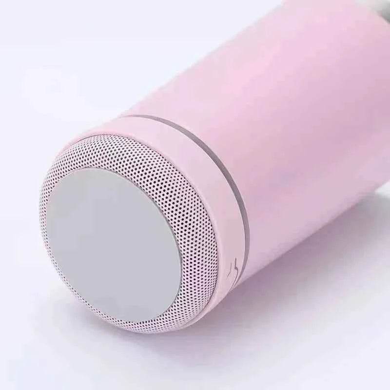 16oz smart bluetooth speaker car portable car cup creative bottle opener stainless steel thermos cup - GiFTiFY