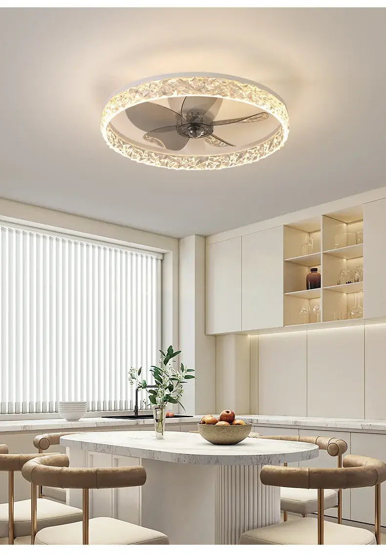 LED Ceiling Fan with Remote Control