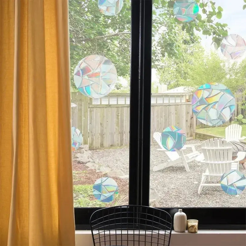 Iridescent Butterfly Sun Catcher Window Stickers