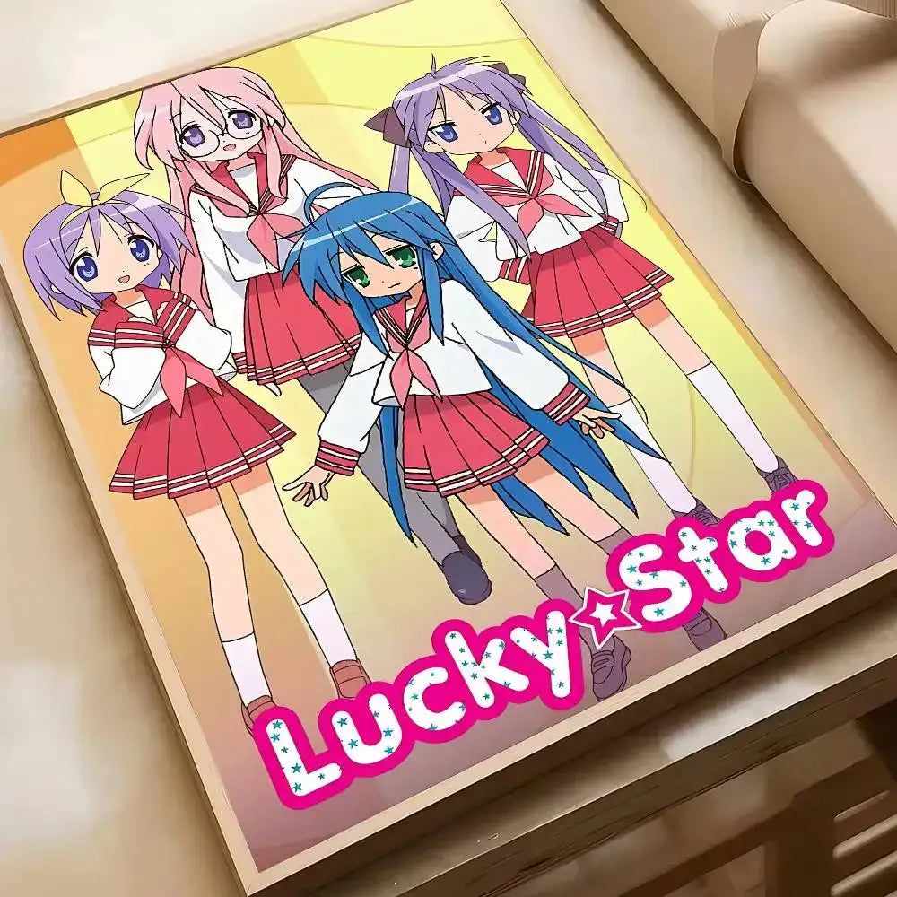 Anime Lucky Star Kawaii Home Decor Pooster by DSERS