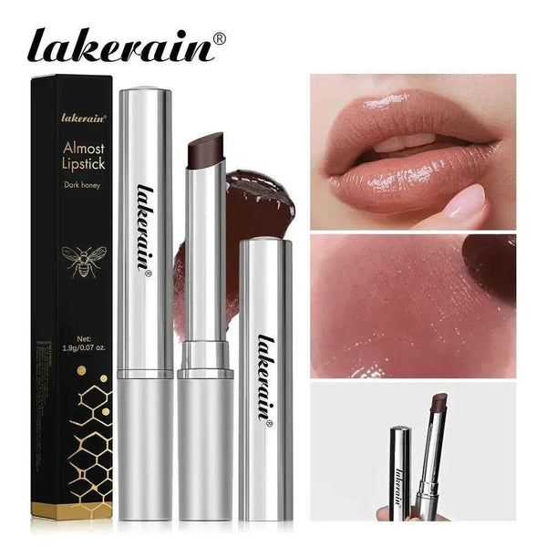 Black Honey Lipstick Long Lasting Moisturizing Natural Lip Plumper Makeup Lip Plumping Gloss Cosmetics Exfoliating for Lip - GiFTiFY