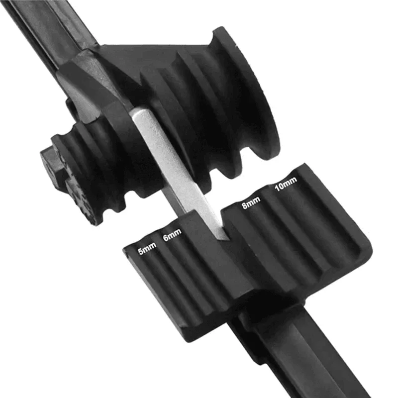 AT21-5/6/8/10Mm Combination 4-In-1 Tube Bender Pipe Bending Tool Tubing Bender Brake Fuel Line Curving Pliers - GiFTiFY