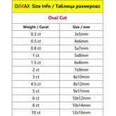 0.3-10ct Rare Oval Cut Moissanite Loose Stone - GiFTiFY