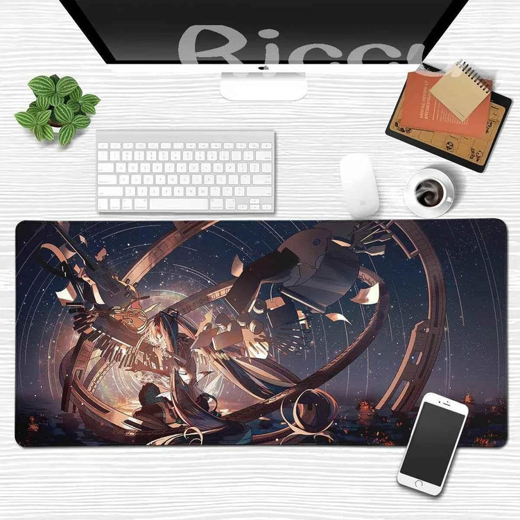 Large Gaming Mouse Pad Hatsune M-miku Mousepad PC Gamer Desk Mat Office Decoration Mouse Mat E-Sports Playmat Game Accessories - GiFTiFY
