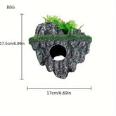 Multi-Use Aquarium Floating Island Décor Rock with Shelter for Fish, Ecological Scenery Rockery for Fish Tank Landscaping DSERS/ https://www.aliexpress.us/item/3256808438306553.html?supplyId=159831080&gatewayAdapt=glo2usa4itemAdapt