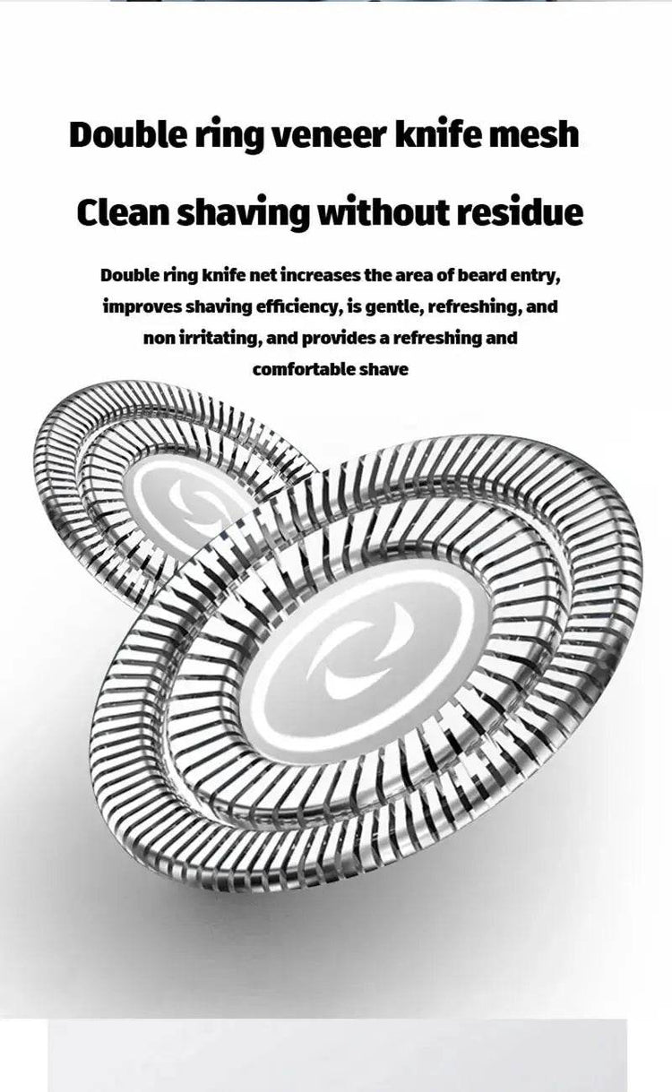 Shaver for Men USB Electric Shaver Powerful Beard Shaving Machine Electric Razor Rechargeable Waterproof - GiFTiFY