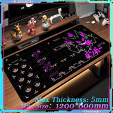 Mouse Pad Large Desk Mat P_Pokemones Anime Playmat 900x400 Xxl TGM PTCG Card Games Speed Computer and Office Gamer Cabinet mat - GiFTiFY
