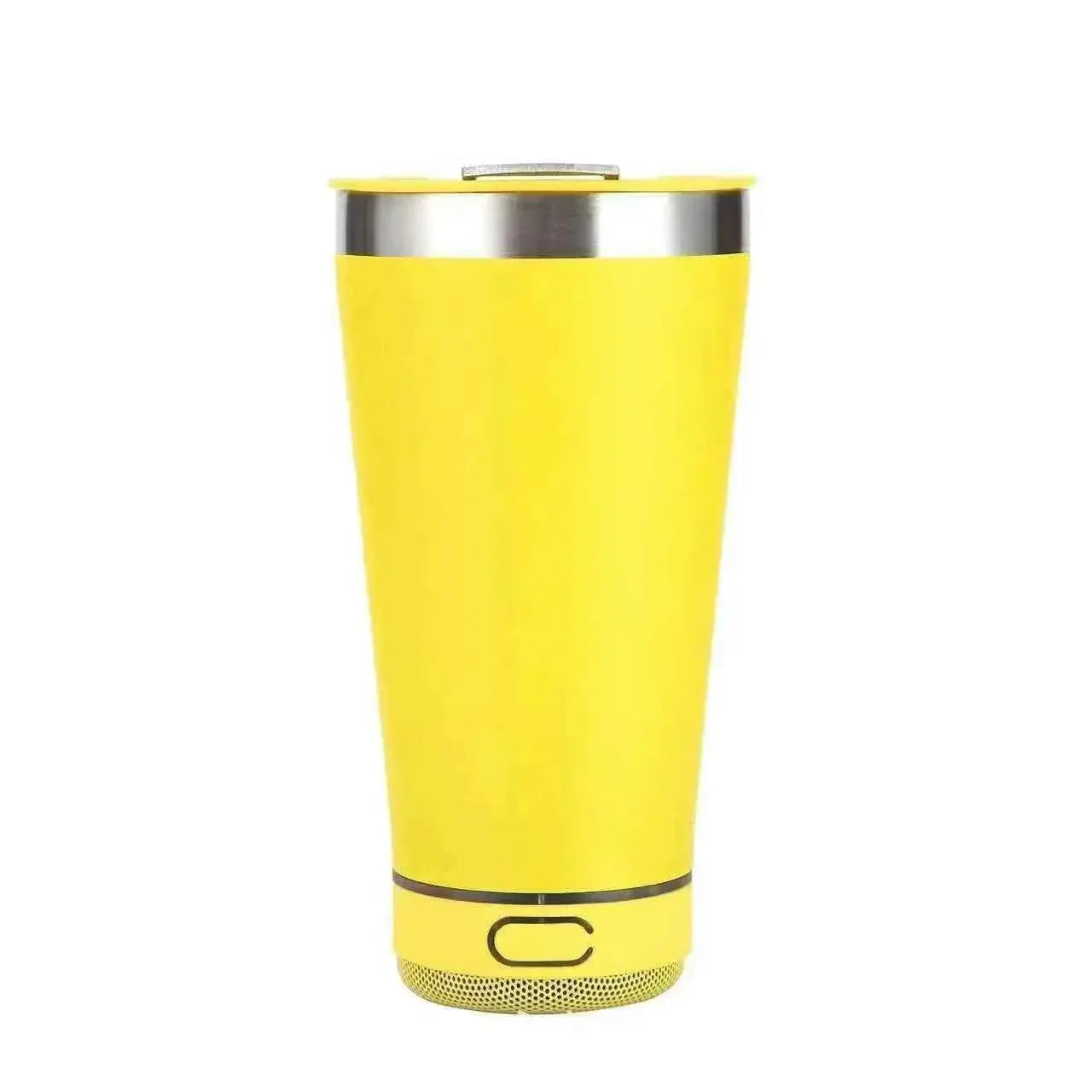 16oz smart bluetooth speaker car portable car cup creative bottle opener stainless steel thermos cup - GiFTiFY