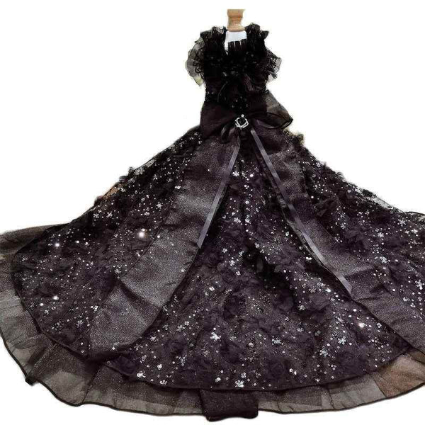 Pet Midnight Sparkle Dress Dog Ball Gown - GiFTiFY
