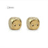 2pcs/lot Copper Dice Brass Dice Sieve Creative Mahjong Dice Bar Tool Outdoor Small Toy 13mm/15mm