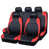 Universal Car Seat Covers PU Black Fashions Sports Seat Covers PU Car Seat Cover Universal Interior Accessories GiFiFY