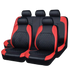 Universal Car Seat Covers PU Black Fashions Sports Seat Covers PU Car Seat Cover Universal Interior Accessories by GiFiFY