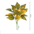 Artificial Plants Leaves Silk Tortoiseshell Leaf Dieffenbough Fake Small Fairy Taro Simulation Green Plant Living Room Decor